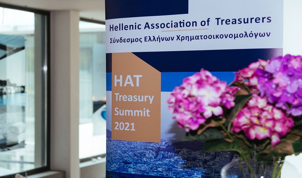 banner syndesmos ellinwn xrimatooikonomologwn, life gallery hotel ekali, photographisi synedriou aspect photo