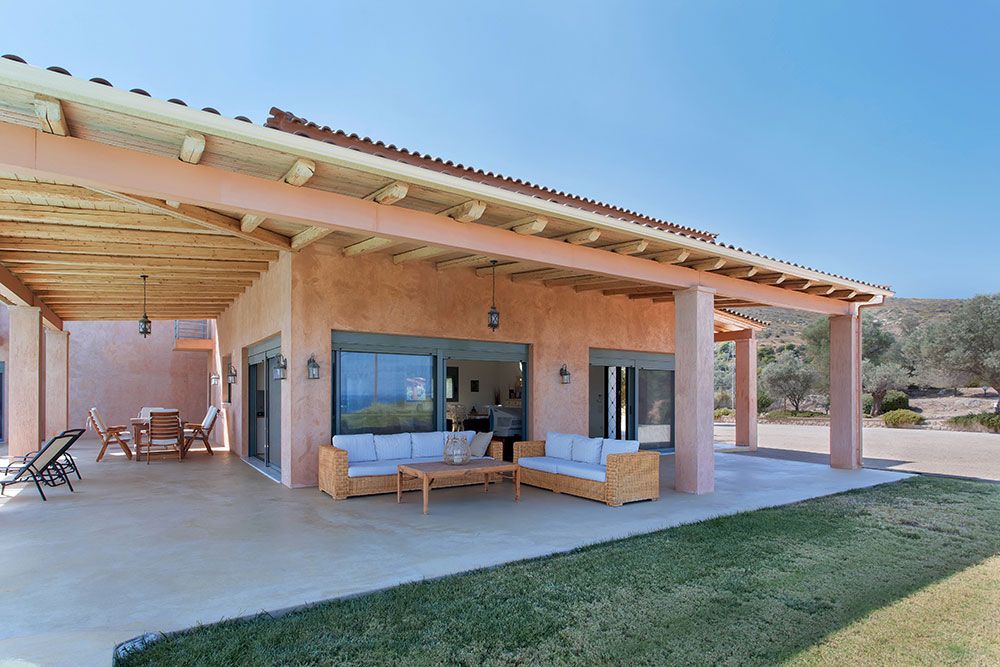 exwterikos xwros kathistiko villas